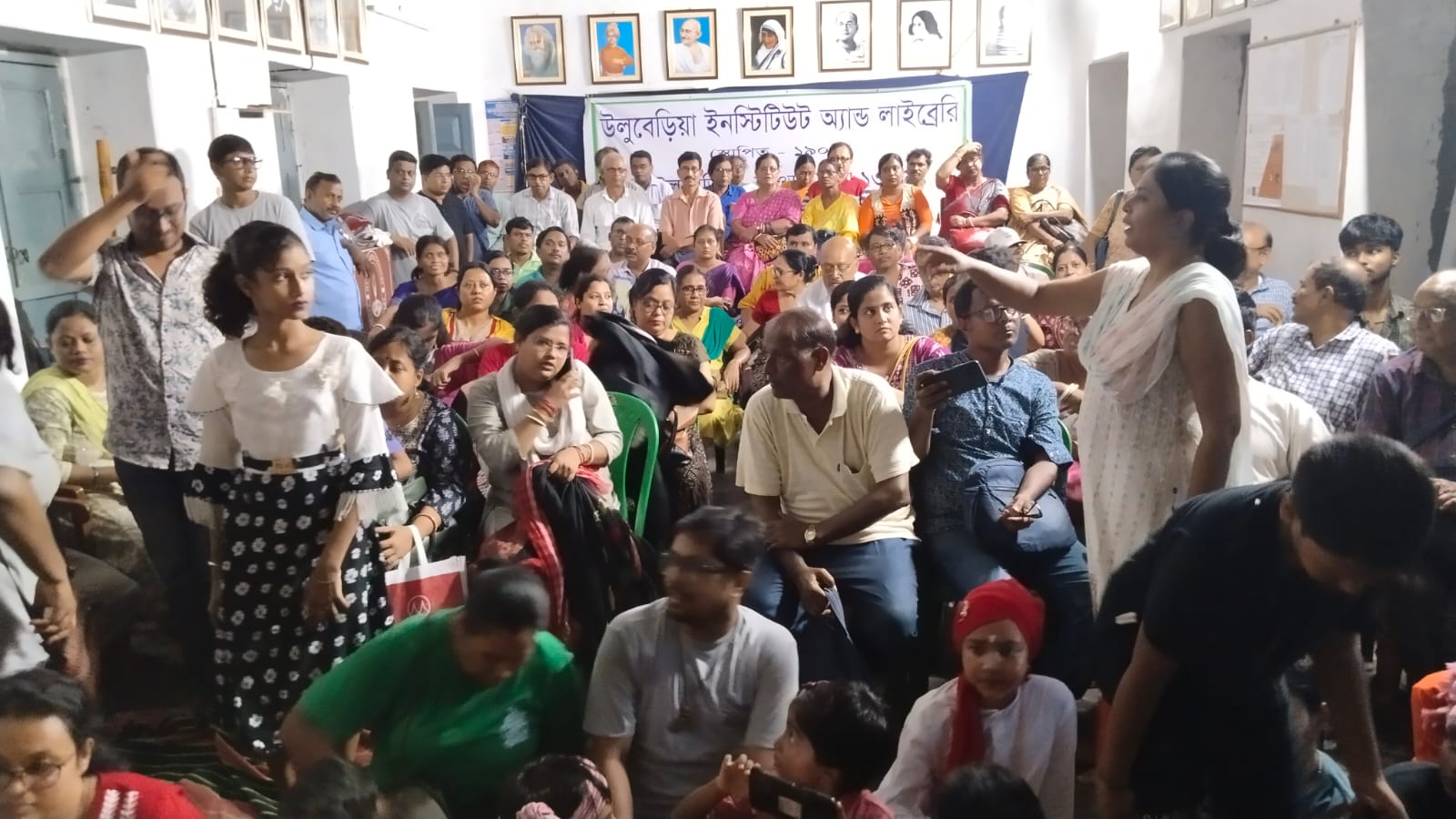 Community Readers & Audience at Drama Festival